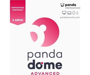 Antivirus panda dome advanced  dispositivos ilimitados 2 años esd licencia electronica