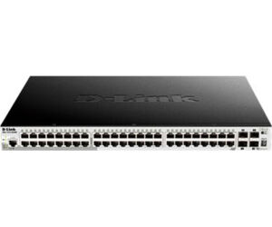D-LINK SWITCH 48 PUERTOS 10/100/1Gbit +4 10 Gbit SFP+  PoE+