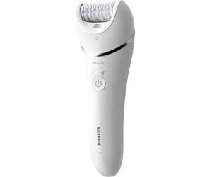 Depiladora Philips Epilator Series 8000 BRE710/ con Batería/ 6 Accesorios