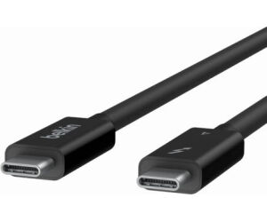 Belkin INZ003BT1MBK cable Thunderbolt 1 m 40 Gbit/s Negro