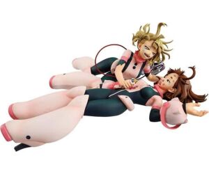 Figura ichibansho my hero academia masterlise ochako uraraka vs himiko toga on top of happiness 18cm
