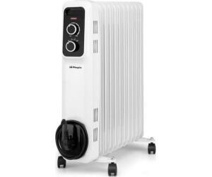 Radiador de Aceite Orbegozo RS 2500/ 3 Potencias/ 2500W/ 11 Elementos Caloríficos