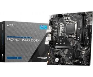Placa Base Msi Pro H610m-g D4 1700 Matx 2xddr4