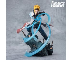 Figura tamashii nations naruto shippuden figuarts zero minato namikaze - rasengan -  super fierce battle 20 cm