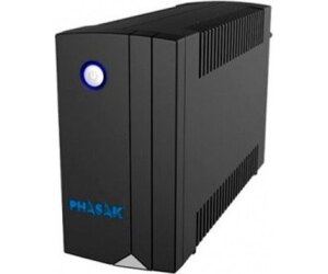 SAI Línea Interactiva Phasak Ottima 1060 VA Interactive/ 1060VA-600W/ 2 Salidas/ Formato Torre