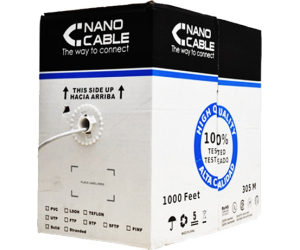 Nanocable Bobina Cable RJ45 CAT5 FTP Rigido 305M