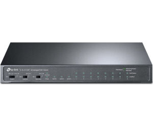 TP-Link TL-SL1311MP switch No administrado Fast Ethernet (10/100) Energía sobre Ethernet (PoE) Negro