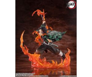 Tanjiro kamado kyojuro rengokus sword guard version figura 19 -5 cm demon slayer kimetsu no yaiba figuarts zero