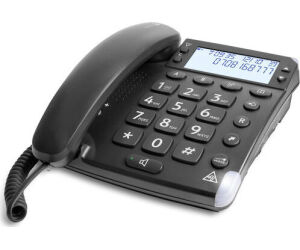Telefono fijo doro magna black - negro