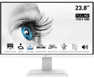 MSI PRO MP243XW pantalla para PC 60,5 cm (23.8") 1920 x 1080 Pixeles Full HD Blanco