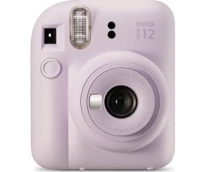 Camara fujifilm mini instax 12 flash -  autoexposicion -  lila