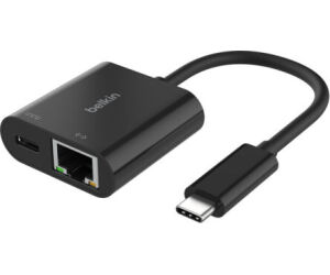Belkin INC019BTBK base para portátil y replicador de puertos Alámbrico USB 3.2 Gen 1 (3.1 Gen 1) Type-C Negro