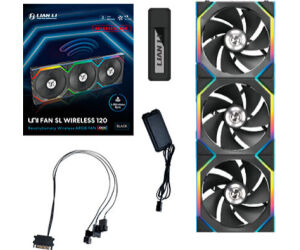 Ventilador 120x125 Lian Li Unifan Sl Wireless Reverse Bk