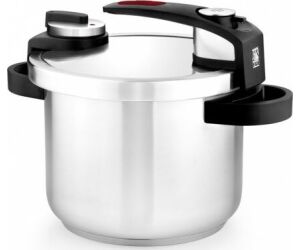 Olla a Presión Tekna A185602/ Ø22cm/ 6L/ Acero Inoxidable/ Apta para Inducción