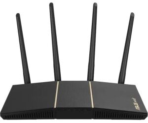 ASUS RT-AX57 router inalámbrico Gigabit Ethernet Doble banda (2,4 GHz / 5 GHz) Negro