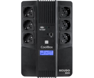 Coolbox Sai Scudo3 800va/480w Con Pantalla  Lcd
