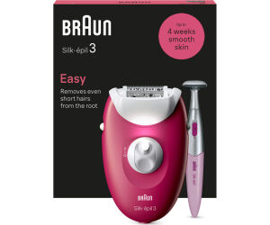 Depiladora Electrica Braun Silk-epil 3 Se3-202 Rodillo Masaje Luz Smartlight