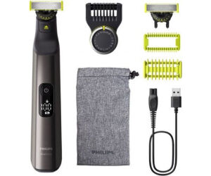 Cortabarbas + Recortadora Philips Oneblade Pro 360 QP6552/15/ con Batería/ 5 Accesorios