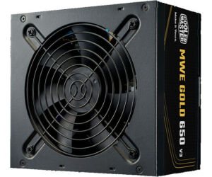 Fuente Alimentacion Cooler Master Mwe Gold 650 V3 650w Atx 3.1 Non Modullar (mpe-6502-acaag-3beu)