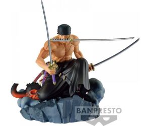 Figura banpresto one piece dioramatic roronoa zoro the brush