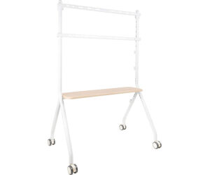 Soporte de Suelo con Ruedas TooQ iLOVE FS20207M-W para TV de 49-80"/ hasta 50kg
