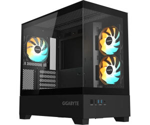 Gigabyte Aorus Caja Semitorre C201 Panoramic Black