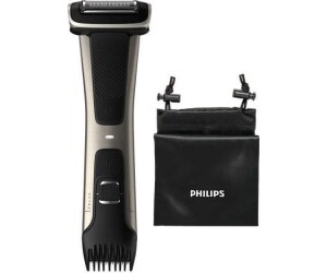 Cortapelos corporal philips bodygroom 7000 negro 5 posiciones - peine guia -  3 -  11mm - recorta - afeita - ducha