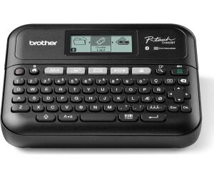 Rotuladora brother pt - d460btvp lcd - 2 lineas - teclado qwerty - corte de cinta manual