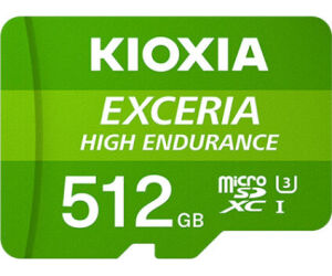 Micro Sd Kioxia 512gb Exceria High Endurance Uhs-i C10 R98 Con Adaptador