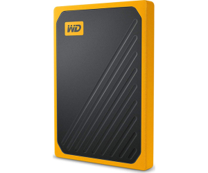 Disco duro externo ssd wd western digital 500gb my passport go usb 3.0 ambar