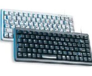 Teclado cherry  g84 - 44100 ultra compacto usb blanco