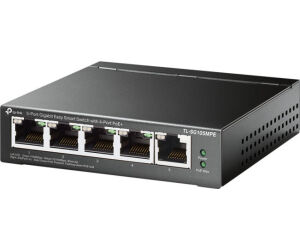 TP-Link TL-SG105MPE switch L2 Gigabit Ethernet (10/100/1000) Energía sobre Ethernet (PoE) Negro