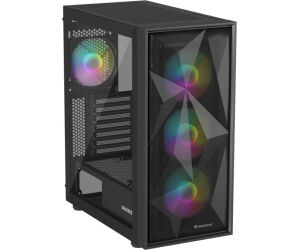 Caja Gaming Genesis Diaxid 605 Argb Atx Mediatorre 1xusb-c 2xusb3.0 Sin Psu