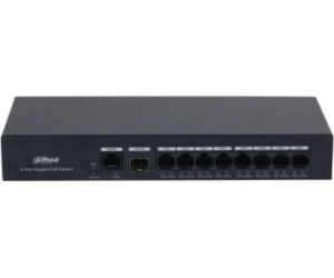Switch Poe 8 Puertos Gigabit 1rj45 Uplink Gigabit 1sfp 65w No Gestionable