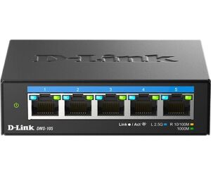 D-LINK SWITCH 5 PUERTOS 10/100/1Gbit/2.5G MULTI-GIGABIT
