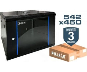 Armario Rack Mural Desmontado Phasak PHO 2207D/ 19"/ Altura 7U