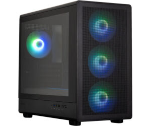 Caja Zalman M5 Matx 4 X Vent 120mm Argb 2xusb 3.0 Negro S/n Fuente