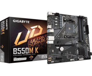 Gigabyte B550M K 1.0 placa base AMD B550 Zócalo AM4 micro ATX