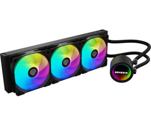 Ventilador Genesis Refrigeracion Liquida Hydria 360 Argb 120mm + Pasta Termica