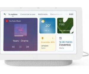 Altavoz Inteligente Google NEST HUB (2ª Generación) Tiza