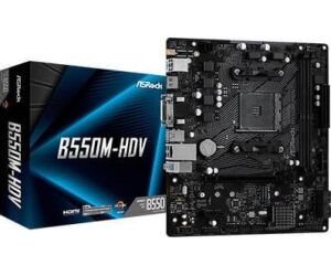 Asrock B550M-HDV AMD B550 ZÃ³calo AM4 micro ATX