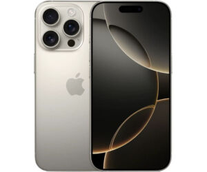 Smartphone Apple iPhone 16 Pro 512GB/ 6.3"/ 5G/ Titanio Natural