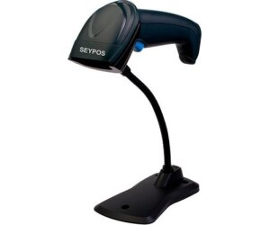 Lector codigo barras seypos scan - code i2d usb negro con soporte