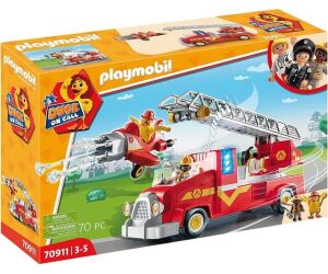 Playmobil duck on call camion de bomberos