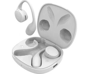 Auriculares Deportivos Bluetooth SPC Ether 2 Sense con estuche de carga/ Autonomía 8h/ Blancos