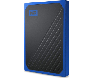 Disco duro externo ssd wd western digital 500gb my passport go usb 3.0 cobalto