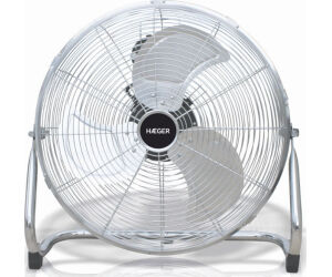 Ventilador De Suelo Semi Industrial New Tornado Plata Haeger