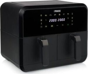 Freidora por Aire Airfryer / Sin Aceite Princess Double Basket Airfryer 182068/ 2400W/ Capacidad 8L