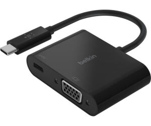 Belkin AVC001BTBK base para portátil y replicador de puertos USB 3.2 Gen 1 (3.1 Gen 1) Type-C Negro
