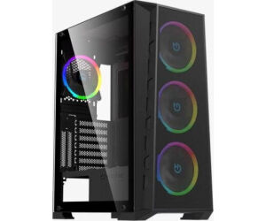 Caja Atx Hiditec Mh12 Metal Mesh Argb Usb 3.1 Type-c